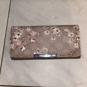 Nine West Floral Beige Wallet